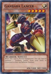 Image for Ganbara Lancer (YS13-ENV04) (Super Starter: V for Victory Power-Up Pack) - YuGiOh