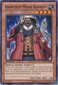 Image for Anarchist Monk Ranshin (BP02-EN092) (Battle Pack 2: War of the Giants) - YuGiOh