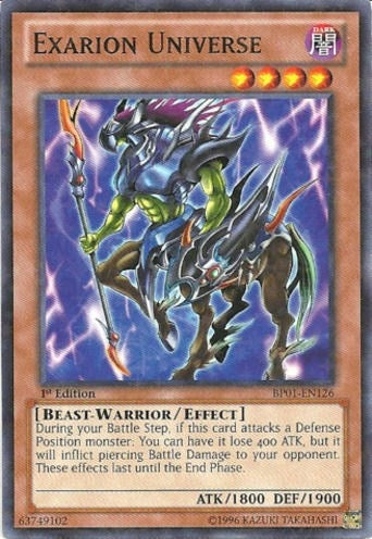 Image for Exarion Universe (Starfoil) (BP01-EN126) (Battle Pack: Epic Dawn) - YuGiOh