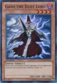 Image for Gash the Dust Lord (NUMH-EN015) (Number Hunters) - YuGiOh