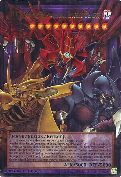 Image for The Chaotic Phantasmal Sacred Beasts (CORI-EN029) (Chaos Origins) (CORI) - YuGiOh