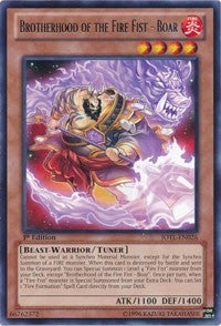 Image for Brotherhood of the Fire Fist - Boar (JOTL-EN026) (Judgment of the Light) - YuGiOh
