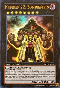 Image for Number 22: Zombiestein (YZ03-EN001) (Yu-Gi-Oh! ZEXAL Manga Promotional Cards) - YuGiOh