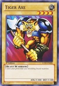 Image for Tiger Axe (LCJW-EN008) (Legendary Collection 4: Joey's World) - YuGiOh
