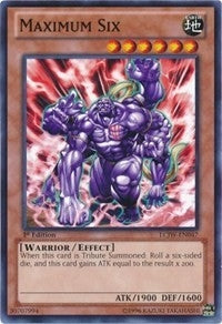 Image for Maximum Six (LCJW-EN047) (Legendary Collection 4: Joey's World) - YuGiOh