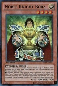Image for Noble Knight Borz (SHSP-EN085) (Shadow Specters) - YuGiOh