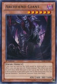 Image for Archfiend Giant (SHSP-EN083) (Shadow Specters) - YuGiOh