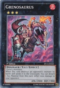 Image for Grenosaurus (SP13-EN022) (Star Pack 2013) - YuGiOh