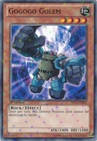 Image for Gogogo Golem (Starfoil) (SP13-EN003) (Star Pack 2013) - YuGiOh