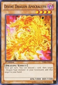 Image for Divine Dragon Apocralyph (YSKR-EN026) (Starter Deck: Kaiba Reloaded) - YuGiOh