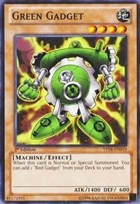 Image for Green Gadget (YSYR-EN019) (Starter Deck: Yugi Reloaded) - YuGiOh