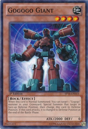 Image for Gogogo Giant (Starfoil) (SP14-EN003) (Star Pack 2014) - YuGiOh