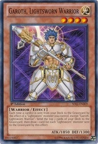 Image for Garoth, Lightsworn Warrior (SDLI-EN009) (Structure Deck: Realm of Light) - YuGiOh