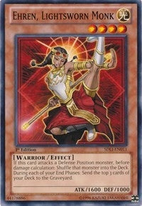 Image for Ehren, Lightsworn Monk (SDLI-EN011) (Structure Deck: Realm of Light) - YuGiOh