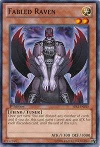 Image for Fabled Raven (SDLI-EN020) (Structure Deck: Realm of Light) - YuGiOh