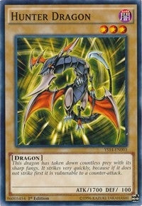 Image for Hunter Dragon (YS14-EN003) (Super Starter: Space-Time Showdown) - YuGiOh