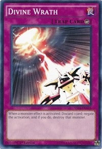 Image for Divine Wrath (YS14-ENA15) (Super Starter: Space-Time Showdown Power-Up Pack) - YuGiOh