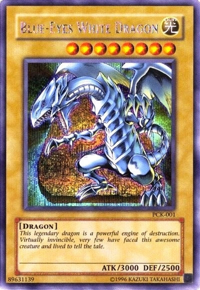 Image for Blue-Eyes White Dragon (Power of Chaos: Kaiba the Revenge) (PCK-001) (Yu-Gi-Oh! Video Game Promotional Cards) - YuGiOh