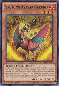 Image for Fire King Avatar Garunix (MP14-EN020) (2014 Mega-Tins Mega Pack) - YuGiOh