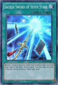 Image for Sacred Sword of Seven Stars (MP14-EN042) (2014 Mega-Tins Mega Pack) - YuGiOh