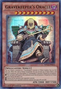 Image for Gravekeeper's Oracle (MP14-EN215) (2014 Mega-Tins Mega Pack) - YuGiOh