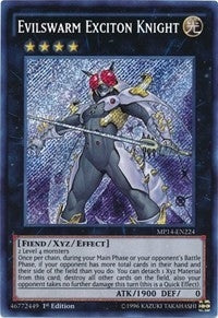 Image for Evilswarm Exciton Knight (MP14-EN224) (2014 Mega-Tins Mega Pack) - YuGiOh