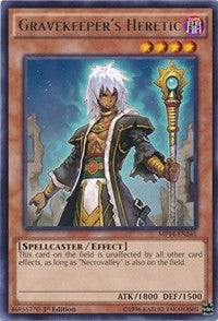 Image for Gravekeeper's Heretic (MP14-EN241) (2014 Mega-Tins Mega Pack) - YuGiOh