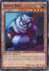 Image for Giant Rat (SDGR-EN020) (Structure Deck: Geargia Rampage) - YuGiOh