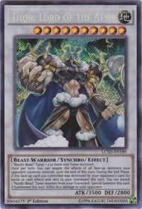 Image for Thor, Lord of the Aesir (LC5D-EN189) (Legendary Collection 5D's) - YuGiOh