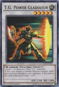 Image for T.G. Power Gladiator (LC5D-EN214) (Legendary Collection 5D's) - YuGiOh