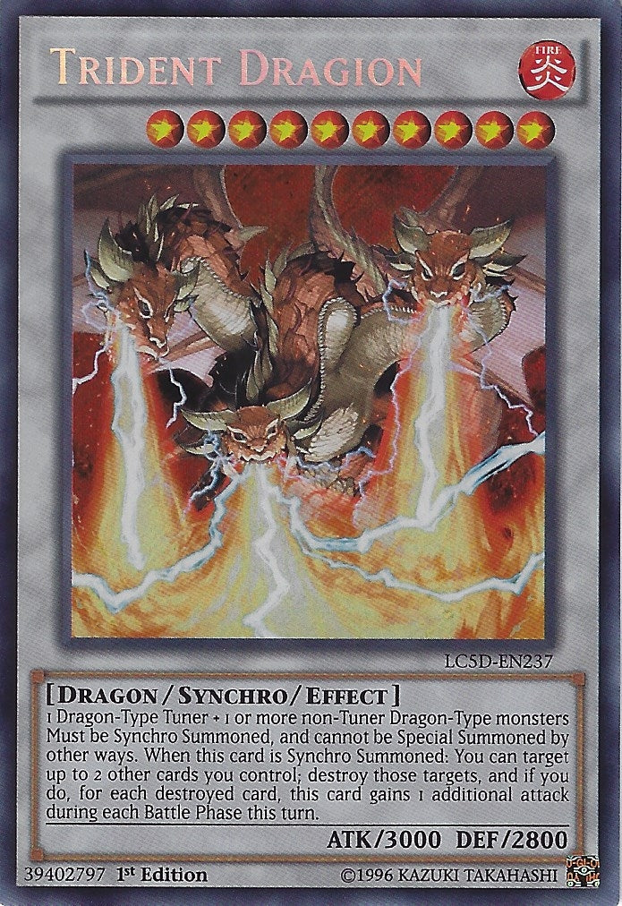Image for Trident Dragion (LC5D-EN237) (Legendary Collection 5D's) - YuGiOh