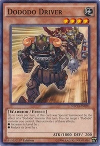 Image for Dododo Driver (NECH-EN093) (The New Challengers) - YuGiOh