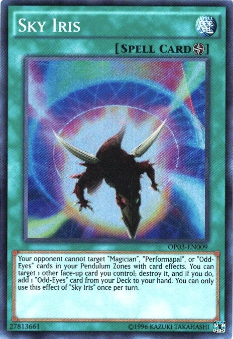 Image for Sky Iris (OP03-EN009) (OTS Tournament Pack 3) - YuGiOh
