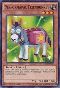Image for Performapal Friendonkey (SECE-EN003) (Secrets of Eternity) - YuGiOh