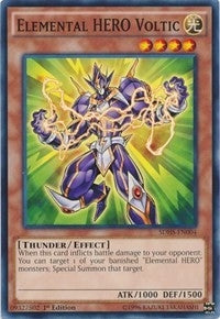 Image for Elemental HERO Voltic (SDHS-EN004) (Structure Deck: HERO Strike) - YuGiOh