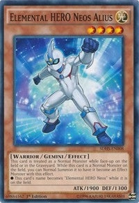 Image for Elemental HERO Neos Alius (SDHS-EN008) (Structure Deck: HERO Strike) - YuGiOh