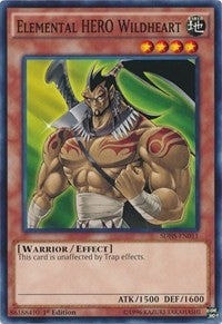 Image for Elemental HERO Wildheart (SDHS-EN011) (Structure Deck: HERO Strike) - YuGiOh
