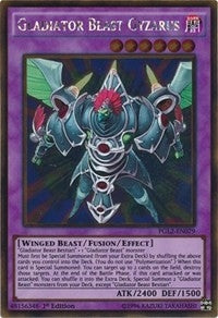 Image for Gladiator Beast Gyzarus (PGL2-EN079) (Premium Gold: Return of the Bling) - YuGiOh
