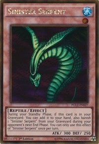 Image for Sinister Serpent (PGL2-EN027) (Premium Gold: Return of the Bling) - YuGiOh
