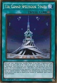 Image for The Grand Spellbook Tower (PGL2-EN057) (Premium Gold: Return of the Bling) - YuGiOh