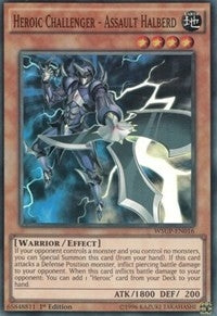 Image for Heroic Challenger - Assault Halberd (WSUP-EN016) (World Superstars) - YuGiOh