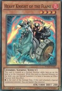 Image for Heavy Knight of the Flame (WSUP-EN047) (World Superstars) - YuGiOh
