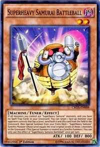 Image for Superheavy Samurai Battleball (CROS-EN008) (Crossed Souls) - YuGiOh