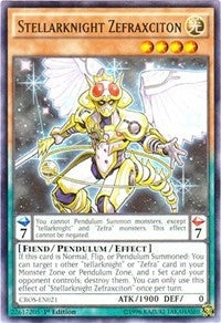 Image for Stellarknight Zefraxciton (CROS-EN021) (Crossed Souls) - YuGiOh