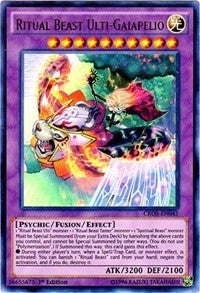 Image for Ritual Beast Ulti-Gaiapelio (CROS-EN045) (Crossed Souls) - YuGiOh