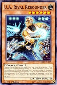 Image for U.A. Rival Rebounder (CROS-EN087) (Crossed Souls) - YuGiOh
