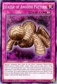 Image for Statue of Anguish Pattern (CROS-EN078) (Crossed Souls) - YuGiOh