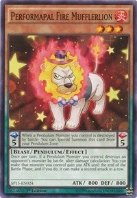 Image for Performapal Fire Mufflerlion (SP15-EN024) (Star Pack ARC-V) - YuGiOh