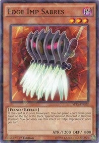 Image for Edge Imp Sabres (Shatterfoil) (SP15-EN022) (Star Pack ARC-V) - YuGiOh